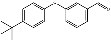 3-(4-叔丁基苯氧基)苯甲醛,69770-23-6,结构式