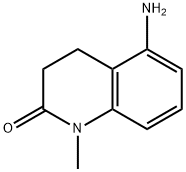 5-aMino-1-Methyl-1,2,3,4-tetrahydroquinolin-2-one Struktur