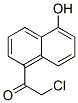 Ethanone, 2-chloro-1-(5-hydroxy-1-naphthalenyl)- (9CI),697746-57-9,结构式