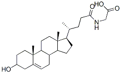 3-hydroxy-5-cholenoylglycine,69776-17-6,结构式