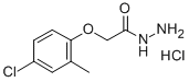 2-Methyl-4-chlorophenoxyacetic acid hydrazide hydrochloride,69777-14-6,结构式