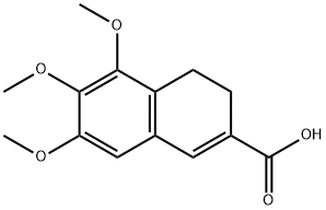 3,4-dihydro-5,6,7-trimethoxy-2-naphthoic acid|