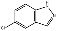 5-氯-1H-吲唑 结构式
