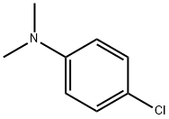4-クロロ-N,N-ジメチルアニリン 化学構造式