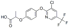 2-[4-[3-chloro-5-(trifluoromethyl)pyridin-2-yl]oxyphenoxy]propanoic ac id|吡氟氯禾灵