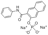 色酚AS磷酸钠, 69815-54-9, 结构式