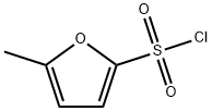 5-メチルフラン-2-スルホニルクロリド 化学構造式