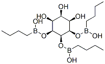 cis-イノシトールトリ(ブタンボロナート) 化学構造式
