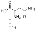 DL-Asparagine hydrate Struktur