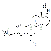3-(Trimethylsiloxy)-1,3,5(10)-estratriene-6,17-dione bis(O-methyl oxime)|