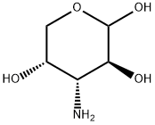 Arabinopyranose, 3-amino-3-deoxy- (9CI) Structure