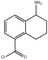 1-Naphthalenecarbonyl chloride, 5-amino-5,6,7,8-tetrahydro- (9CI) 化学構造式