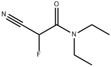 Acetamide, 2-cyano-N,N-diethyl-2-fluoro- (9CI) 化学構造式