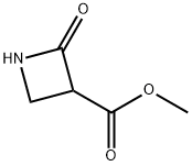 3-Azetidinecarboxylic acid, 2-oxo-, methyl ester (9CI) Structure
