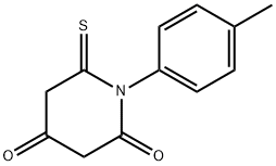 2,4-Piperidinedione,  1-(4-methylphenyl)-6-thioxo-|