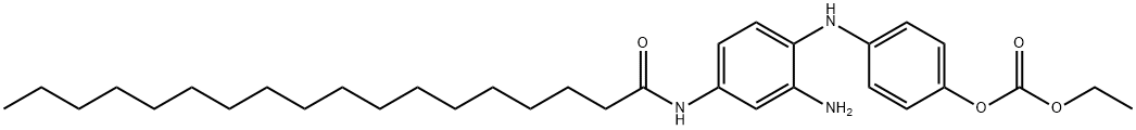 69847-37-6 4-[2-amino-4-[(1-oxooctadecyl)amino]anilino]phenyl ethyl carbonate