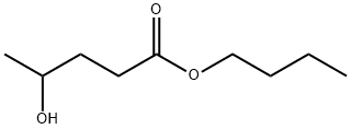 butyl 4-hydroxyvalerate Struktur