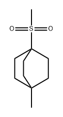 1-Methyl-4-(methylsulfonyl)bicyclo[2.2.2]octane Structure