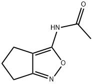 Acetamide, N-(5,6-dihydro-4H-cyclopent[c]isoxazol-3-yl)- (9CI) 化学構造式