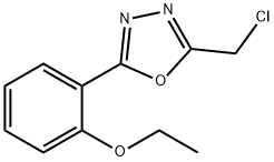 2-(chloromethyl)-5-(2-ethoxyphenyl)-1,3,4-oxadiazole