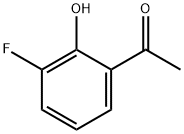 3'-フルオロ-2'-ヒドロキシアセトフェノン 化学構造式
