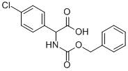 N-CBZ-S-4-氯苯甘氨酸,69902-04-1,结构式