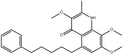 3,7,8-Trimethoxy-2-methyl-5-(5-phenylpentyl)quinolin-4(1H)-one|