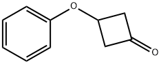 3-フェノキシシクロブタノン 化学構造式