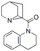 1-azabicyclo[2.2.2]oct-7-yl-(3,4-dihydro-2H-quinolin-1-yl)methanone Structure