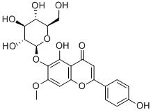6991-10-2 4',5-ジヒドロキシ-7-メトキシ-6-β-D-グルコピラノシルフラボン