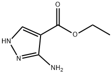 3-氨基-4-乙氧羰基吡唑,6994-25-8,结构式