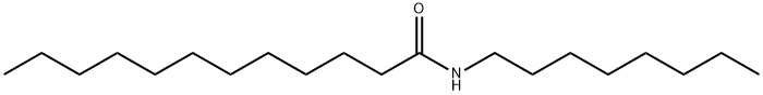 N-octyldodecanamide Structure