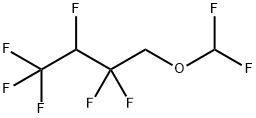 4-(ジフルオロメトキシ)-1,1,1,2,3,3-ヘキサフルオロブタン 化学構造式
