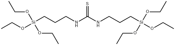 N,N'-双(3-三乙氧基甲硅烷基丙基)硫脲,69952-89-2,结构式