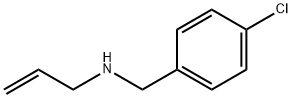 N-(4-クロロベンジル)-2-プロペン-1-アミン 化学構造式