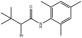N1-MESITYL-2-BROMO-3,3-DIMETHYLBUTANAMIDE Struktur