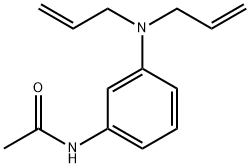 3-(N,N-二烯丙基)氨基乙酰苯胺, 69962-41-0, 结构式