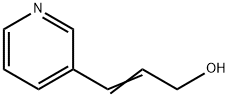 3-(3-吡啶基)-2-丙烯-1-醇, 69963-46-8, 结构式