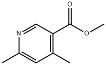 4,6-DiMethylpyridin-3-carboxylic acid Methyl ester Structure