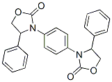 3,3'-(1,4-Phenylene)bis(4-phenyloxazolidin-2-one) Structure