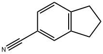 Indane-5-carbonitrile 化学構造式