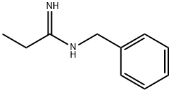 Propanimidamide,  N-(phenylmethyl)-,69981-44-8,结构式