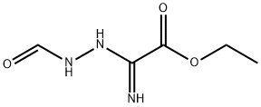 Acetic  acid,  (2-formylhydrazino)imino-,  ethyl  ester  (9CI) Structure