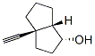 1-Pentalenol, 3a-ethynyloctahydro-, (1alpha,3abeta,6abeta)- (9CI),69984-49-2,结构式