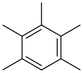 ペンタメチルベンゼン 化学構造式