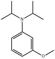 N,N-DIISOPROPYL-3-METHOXYANILINE Struktur