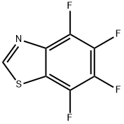 Benzothiazole, 4,5,6,7-tetrafluoro- (9CI) Struktur