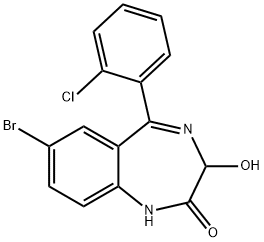 3-hydroxyphenazepam Structure