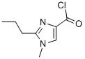 1H-Imidazole-4-carbonyl chloride, 1-methyl-2-propyl- (9CI) 结构式