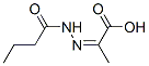 Butanoic  acid,  (1-carboxyethylidene)hydrazide  (9CI) Structure